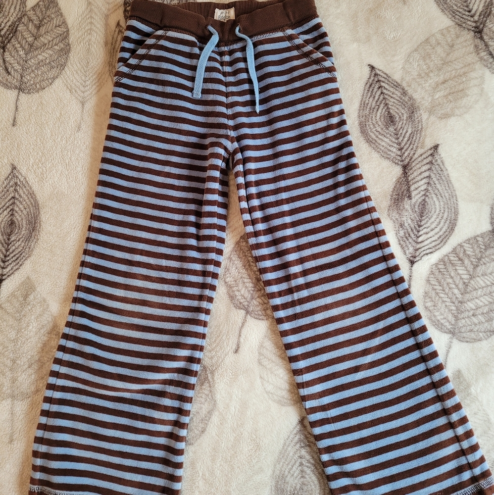 Mini Boden Velvet Sweatpants, Size 5Y.